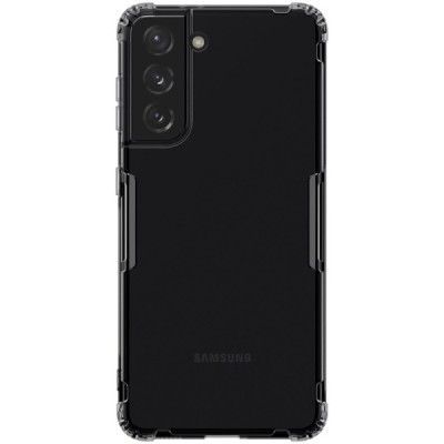 Samsung Galaxy S21 (G991B) Nillkin Nature pelēks (caurspīdīgs) silikona planākais apvalks | Vacins.lv