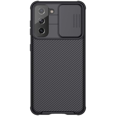 Samsung Galaxy S21 (G991B) Nillkin CamShield melns apvalks | vacins.lv