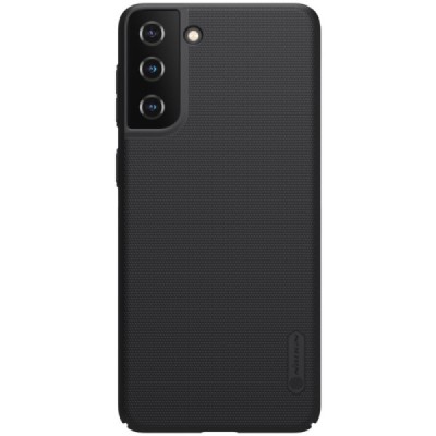 Samsung Galaxy S21+ (G996B) Nillkin Frosted Shield melns apvalks | vacins.lv