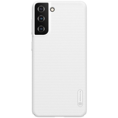 Samsung Galaxy S21+ (G996B) Nillkin Frosted Shield белый пластиковый чехол | Vacins.lv