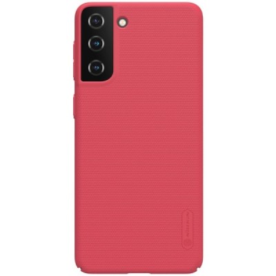 Samsung Galaxy S21+ (G996B) Nillkin Frosted Shield sarkans apvalks | vacins.lv