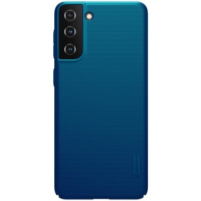 Samsung Galaxy S21+ (G996B) Nillkin Frosted Shield zils apvalks | vacins.lv