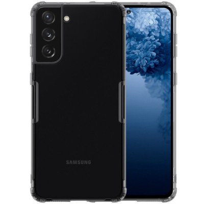Samsung Galaxy S21+ (G996B) Nillkin Nature pelēks (caurspīdīgs) silikona planākais apvalks | Vacins.lv