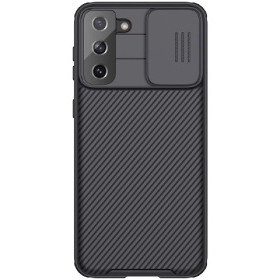 Samsung Galaxy S21+ (G996B) Nillkin CamShield чёрный чехол, задняя часть с защитой камеры | Vacins.lv