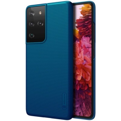 Samsung Galaxy S21 Ultra (G998B) Nillkin Frosted Shield zils apvalks | vacins.lv