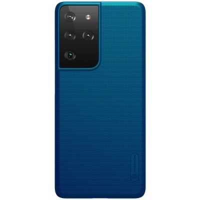 Samsung Galaxy S21 Ultra (G998B) Nillkin Frosted Shield zils apvalks | vacins.lv