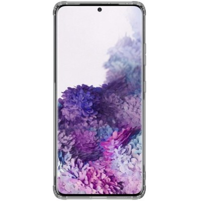 Samsung Galaxy S21 Ultra (G998B) Nillkin Nature тонкий серый силиконовый чехол | Vacins.lv