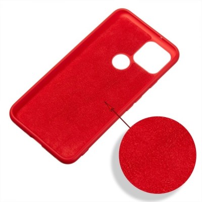 Google Pixel 4A 5G Shell (TPU) твердый силиконовый чехол - красный | Vacins.lv
