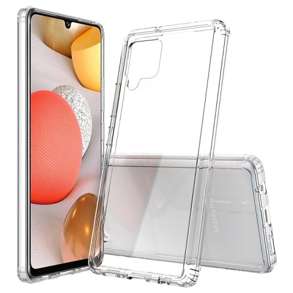 Cieta silikona (TPU) akrils apvalks - dzidrs (Galaxy A42 5G)