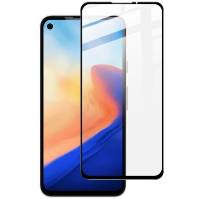 Google Pixel 4A 4G Imak 9H Tempered Glass усиленная защита, черное защитное стекло с полным покрытием 0,2 мм | Vacins.lv