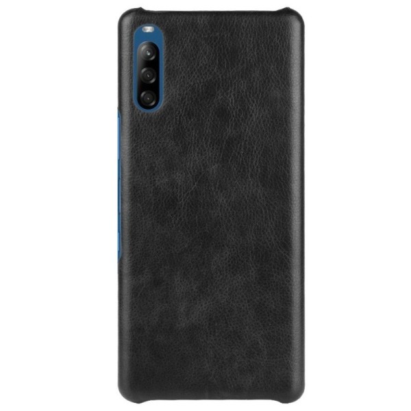 Soft Slim ādas apvalks - melns (Xperia L4)