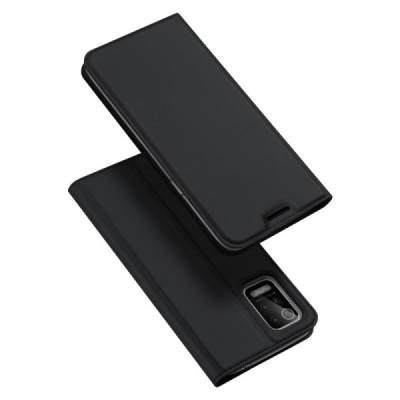Dux Ducis Skin серии LG K42 чёрный кожаный чехол-книжка | Vacins.lv