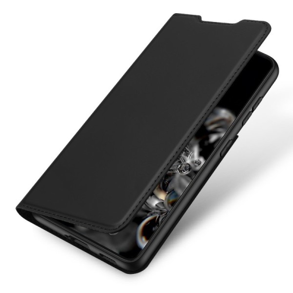 „Dux Ducis“ Skin atvērams maciņš - melns (Galaxy S21 Ultra)