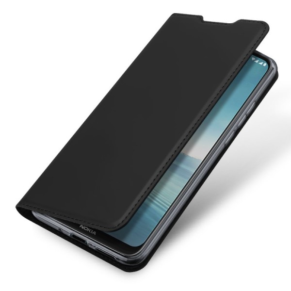 „Dux Ducis“ Skin atvērams maciņš - melns (Nokia 3.4)