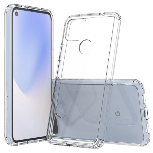 Cieta silikona (TPU) akrils apvalks - dzidrs (Pixel 4A 5G)
