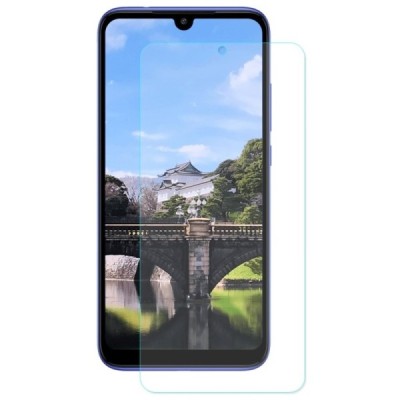 Xiaomi Redmi 7 „Calans“ 9H Tempered Glass частичное покрытие защитное стекло 0,26 мм - прозрачный | Vacins.lv