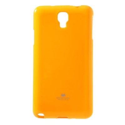Samsung Galaxy Note 3 Neo Mercury dzeltens cieta silikona (TPU) futrālis / Vacins.lv