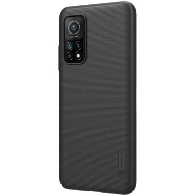 Xiaomi Mi 10T (Mi 10T Pro) Nillkin Frosted Shield чёрный пластиковый чехол | Vacins.lv