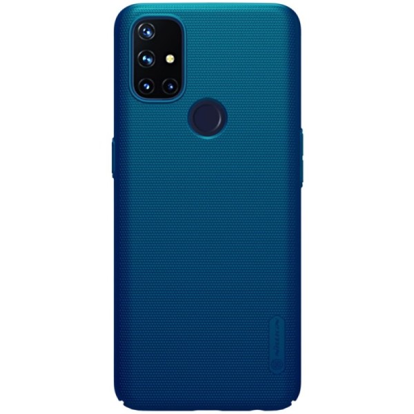 Чехол „Nillkin“ Frosted Shield - синий (OnePlus Nord N10 5G)