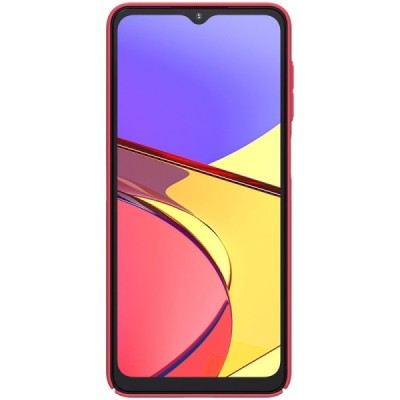 Samsung Galaxy A12 (A125F) Nillkin Frosted Shield красный пластиковый чехол | Vacins.lv