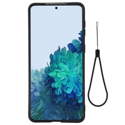 Samsung Galaxy S21 (G991B) Shell (TPU) твердый силиконовый чехол - чёрный | Vacins.lv