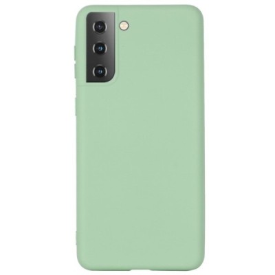 Samsung Galaxy S21+ (G996B) „Shell“ cieta silikona (TPU) zaļš apvalks | Vacins.lv