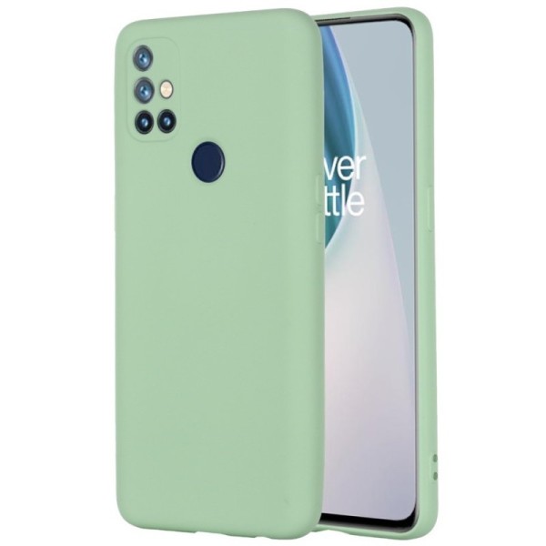Твердый силиконовый чехол (TPU) „Shell“ - зелёный (OnePlus Nord N10 5G)