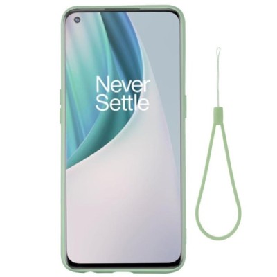 OnePlus Nord N10 5G Shell (TPU) твердый силиконовый чехол - зелёный | Vacins.lv