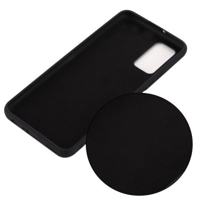 Xiaomi Mi 10T (Mi 10T Pro) Shell (TPU) твердый силиконовый чехол - чёрный | Vacins.lv