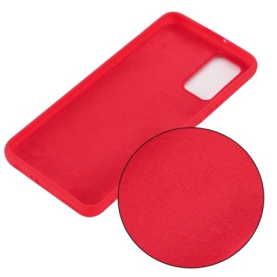 Xiaomi Mi 10T (Mi 10T Pro) „Shell“ cieta silikona (TPU) sarkans apvalks | vacins.lv