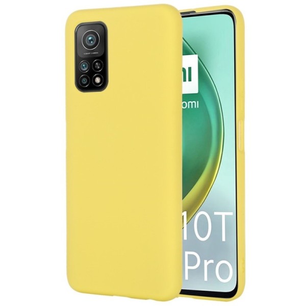 Твердый силиконовый чехол (TPU) „Shell“ - жёлтый (Mi 10T / 10T Pro)