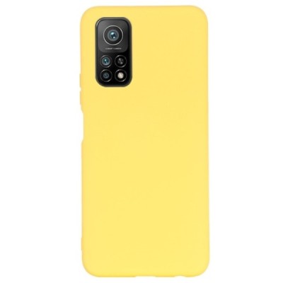 Xiaomi Mi 10T (Mi 10T Pro) Shell (TPU) твердый силиконовый чехол - жёлтый | Vacins.lv