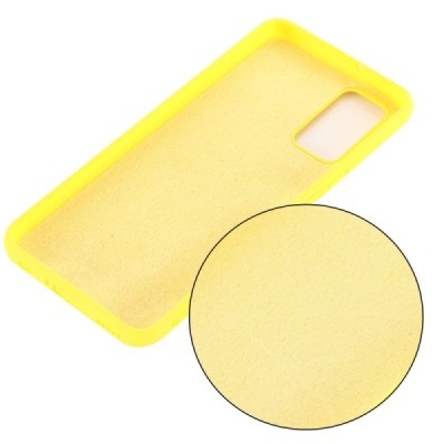 Xiaomi Mi 10T (Mi 10T Pro) Shell (TPU) твердый силиконовый чехол - жёлтый | Vacins.lv