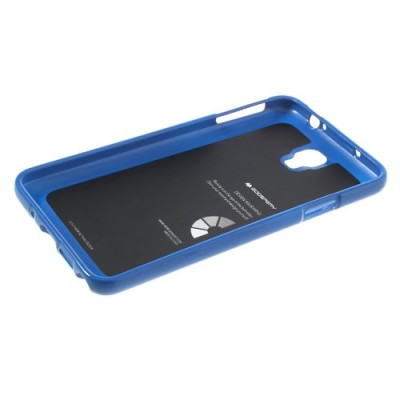 Mercury mėlynas Samsung Galaxy Note 3 Neo TPU kieto silikono dėklas (nugarėlė) / Priedai.lt