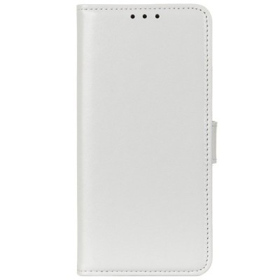 Samsung Galaxy A12 (A125F) открываемый белый кожаный чехол - книжка | Vacins.lv