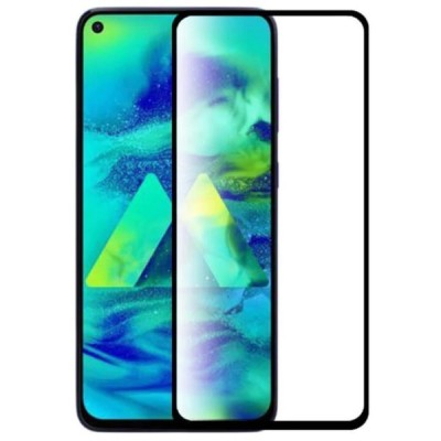Samsung Galaxy M51 (M515F) „Guardian“ Tempered Glass melns ekrāna aizsargstikls | Vacins.lv