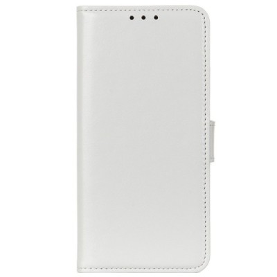 OnePlus Nord N10 5G atvēramais ādas balts maciņš (maks) | Vacins.lv