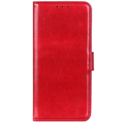 OnePlus Nord N10 5G atvēramais ādas sarkans maciņš (maks) | Vacins.lv