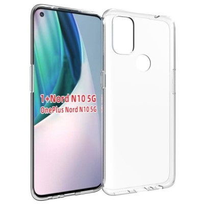 OnePlus Nord N10 5G cieta silikona (TPU) dzidrs apvalks | vacins.lv