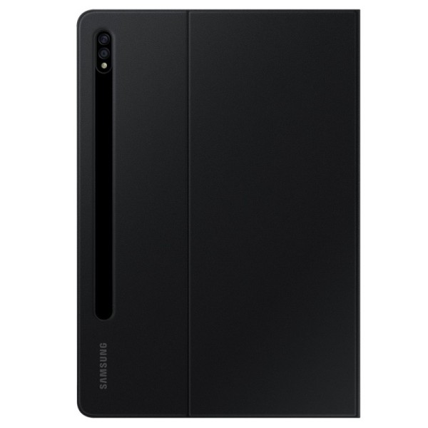 „Samsung“ Book Cover atvēramais maciņš - melns (Galaxy Tab S7 FE 12.4" / S7+ 12.4" / S8+ 12.4")