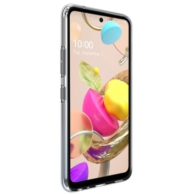 LG K42 „Imak“ твердый силиконовый чехол из TPU прозрачный | Vacins.lv