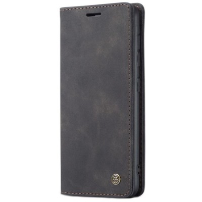 Samsung Galaxy S21 (G991B) CaseMe Retro открываемый, чёрного цвета, кожаный чехол – книжка | Vacins.lv