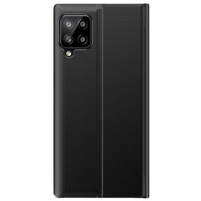 Samsung Galaxy A42 5G View Line melns atvērams maciņš (maks) | Vacins.lv