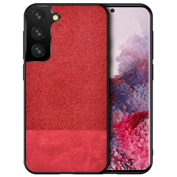 „Bi-Color“ Splicing чехол - красный (Galaxy S21)