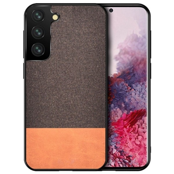 „Bi-Color“ Splicing чехол - коричневый (Galaxy S21+)