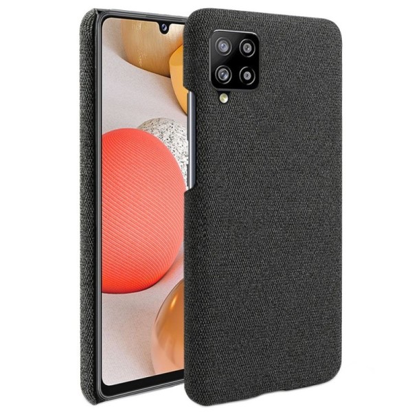 „Bi-Color“ Splicing ādas apvalks - melns (Galaxy A42 5G)