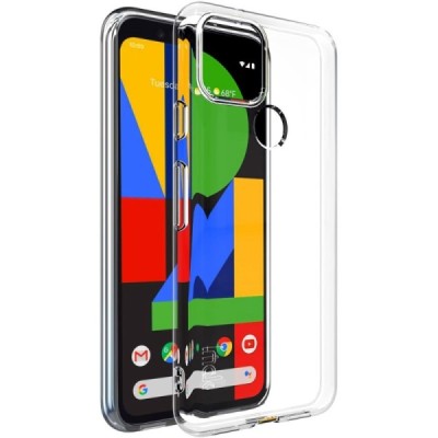 Google Pixel 5 „Imak“ твердый силиконовый чехол из TPU прозрачный | Vacins.lv