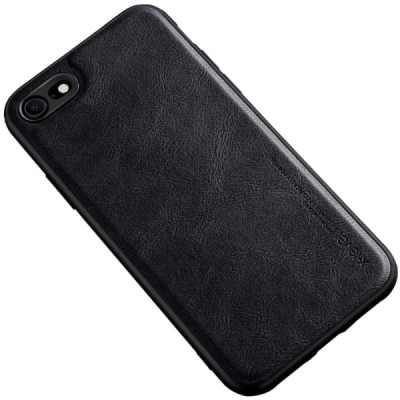 „X-Level“ Vintage Apple iPhone 7 (iPhone 8) melns ādas apvalks | Vacins.lv