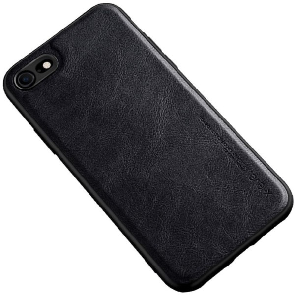 Чехол „X-Level“ Vintage - чёрный (iPhone 7 / 8 / SE 2020 / SE 2022)