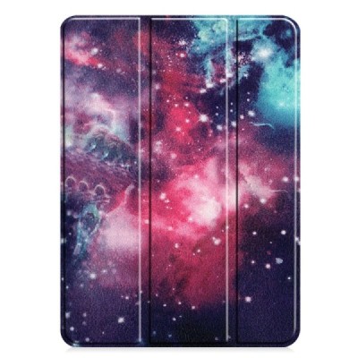 Apple iPad Pro 11 (2021 / 2020 / 2018) „Cosmo“ открываемый разноцветный кожаный чехол - книжка | Vacins.lv